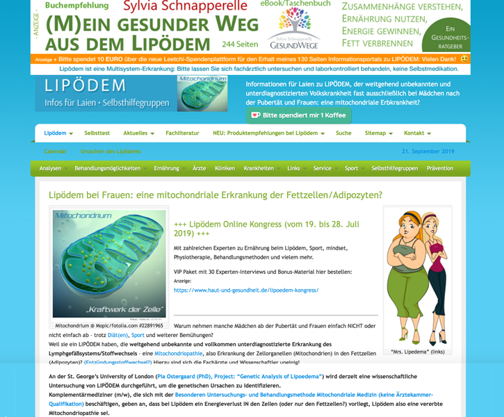 Lipödem - eine Mitochondriopathie?